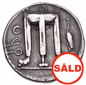 Bruttium, Kroton. Cirka 480–430 f.Kr. Stater