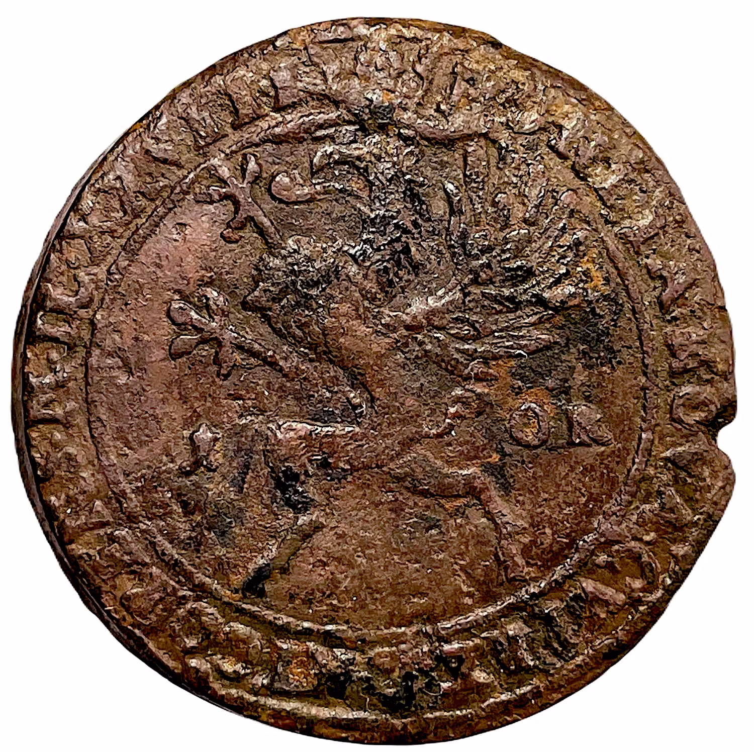 Gustav II Adolf - Nyköping - 1 Öre 1628