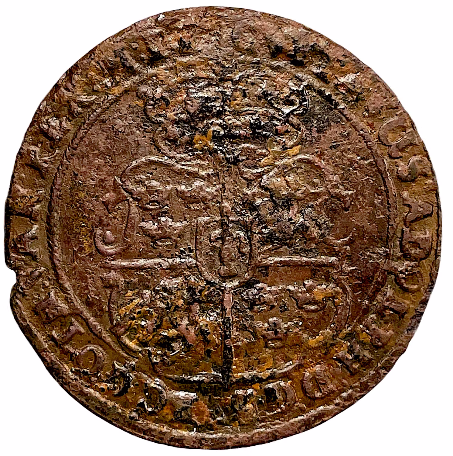 Gustav II Adolf - Nyköping - 1 Öre 1628