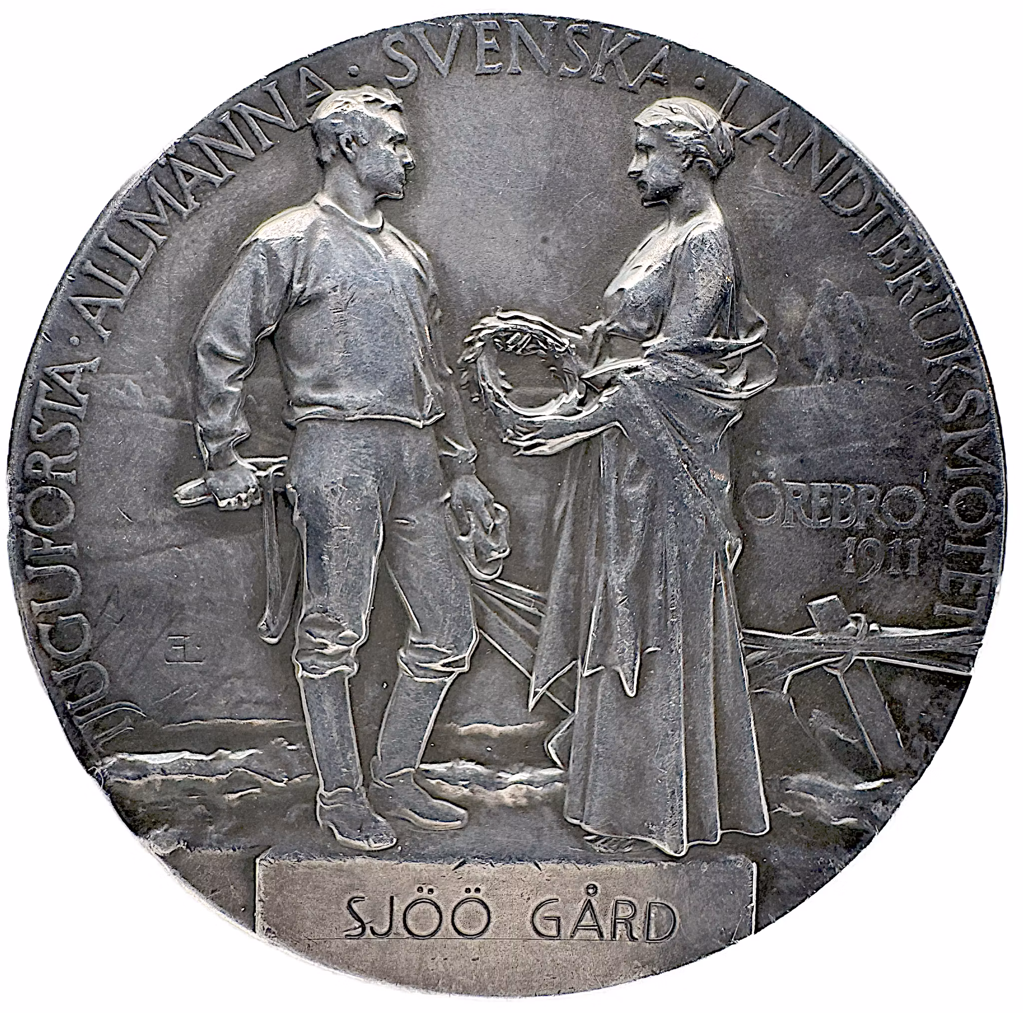 Gustav V - Lantbruksmötets i Örebro 1911 av Erik Lindberg tilldeald Sjöö gård