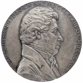 Samuel Hedborn (1783-1849). Präst, skald - Av Erik Lindberg för Svenska akademien 1935 - En vän av sångmön, skickar jag nedstämdhet