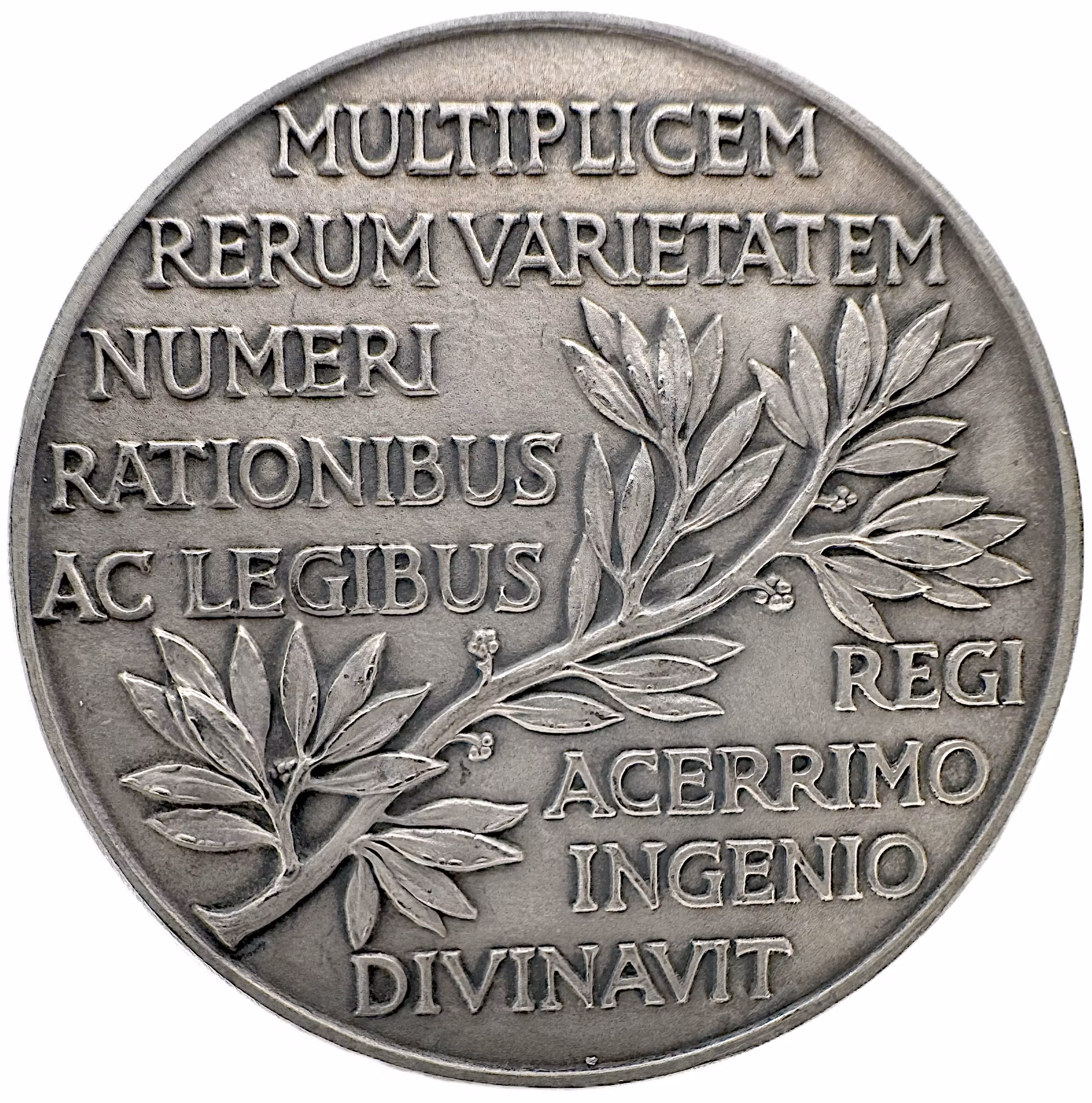 Edvard Phragmén (1863-1937 av Léo Holmgren för Kungliga Vetenskapsakademiens minnesmedalj 1958 - Matematikern och försäkringsinspektören