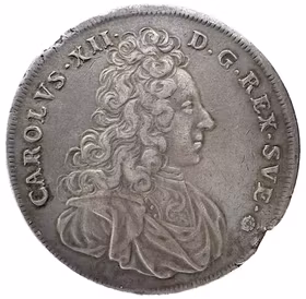 Karl XII, Stockholm, 8 Mark 1700 - Mycket sällsynt endast 14 kända exemplar i privat ägo. Ex. samling Pripp