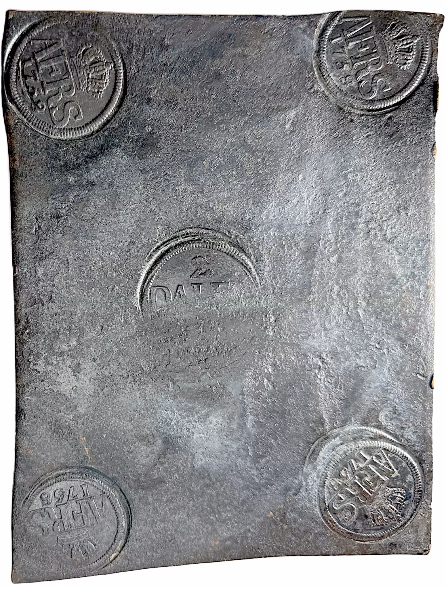 Adolf Fredrik, Avesta, 2 Daler SM 1758 med lystriga stämplar - Endast 6 exemplar i privat ägo RR