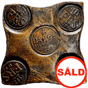 Fredrik I, Avesta, 1/2 Daler SM 1731 - Sällsynt årtal