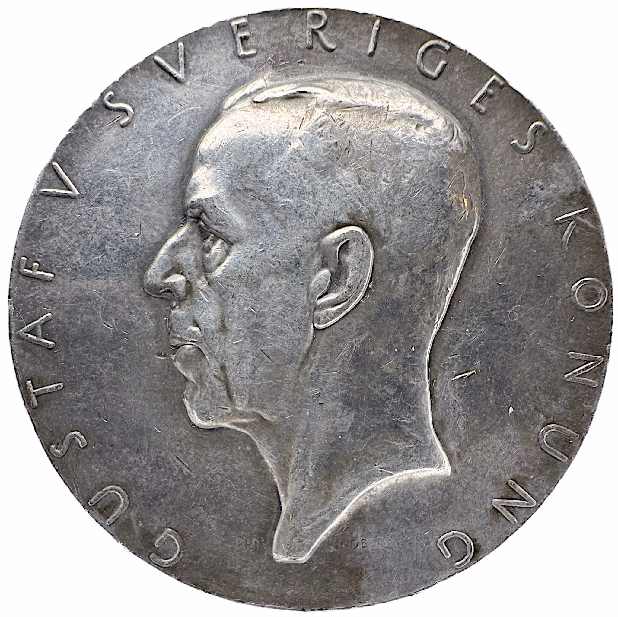 Gustav V - Rikslantbruksmötet i Stockholm 1946 av Erik Lindberg