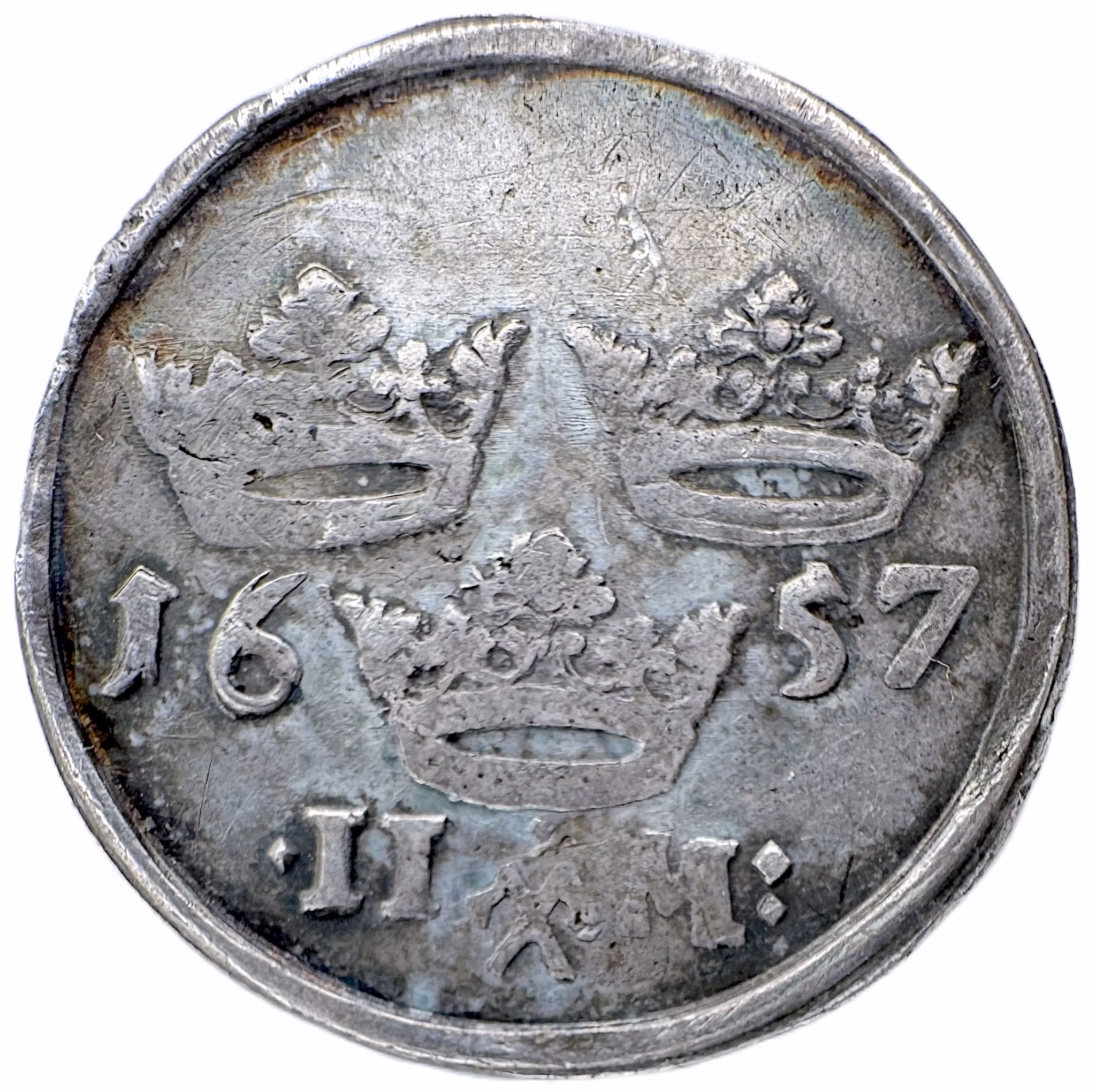 Karl X Gustav, Stockholm, 2 Mark 1657