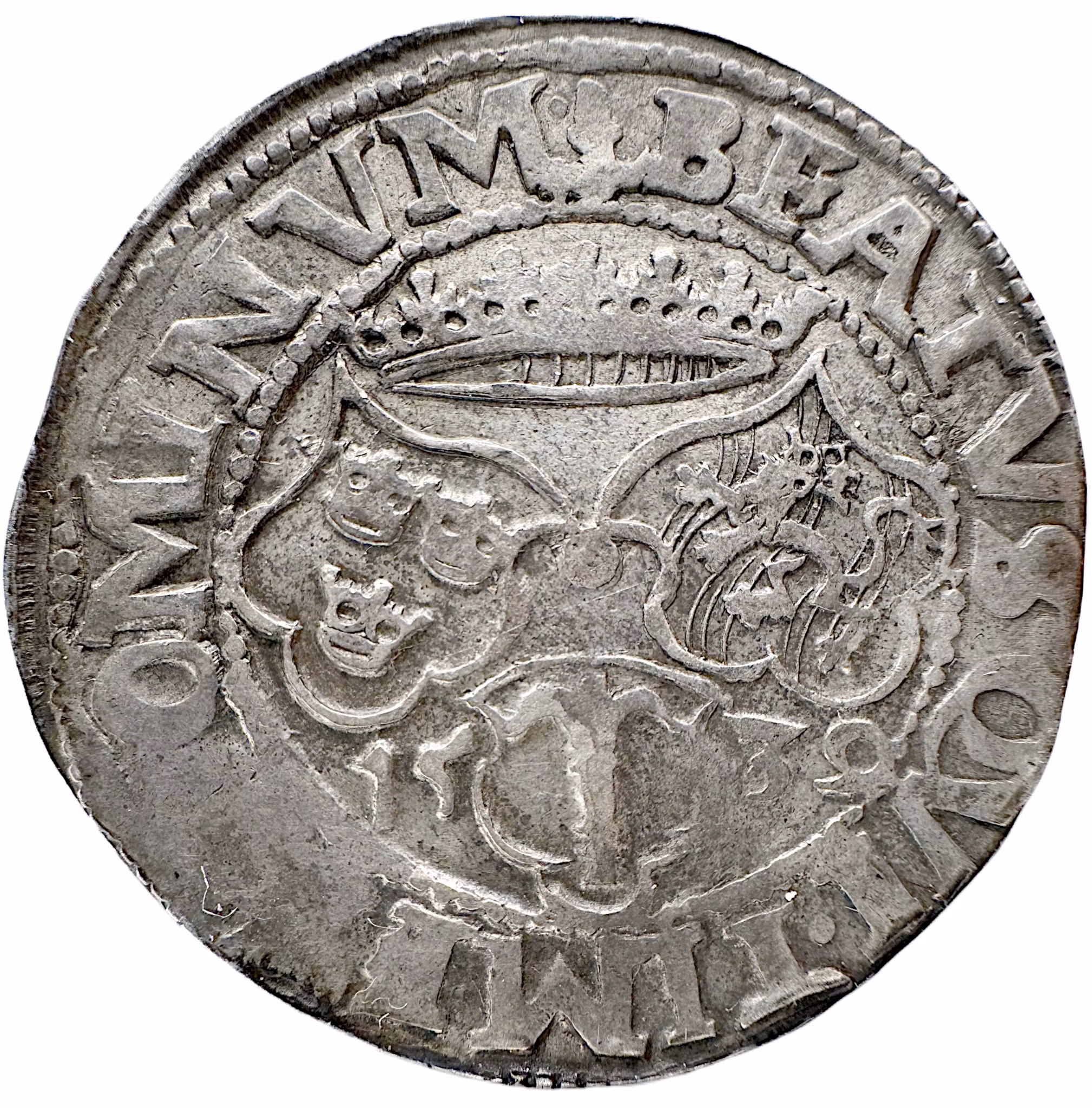 Gustav Vasa (1521–1560) – Mark, Västerås 1539 - Sällsynt