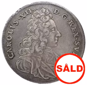 Karl XII, Stockholm, 8 Mark 1700 - Mycket sällsynt endast 14 kända exemplar i privat ägo. Ex. samling Pripp