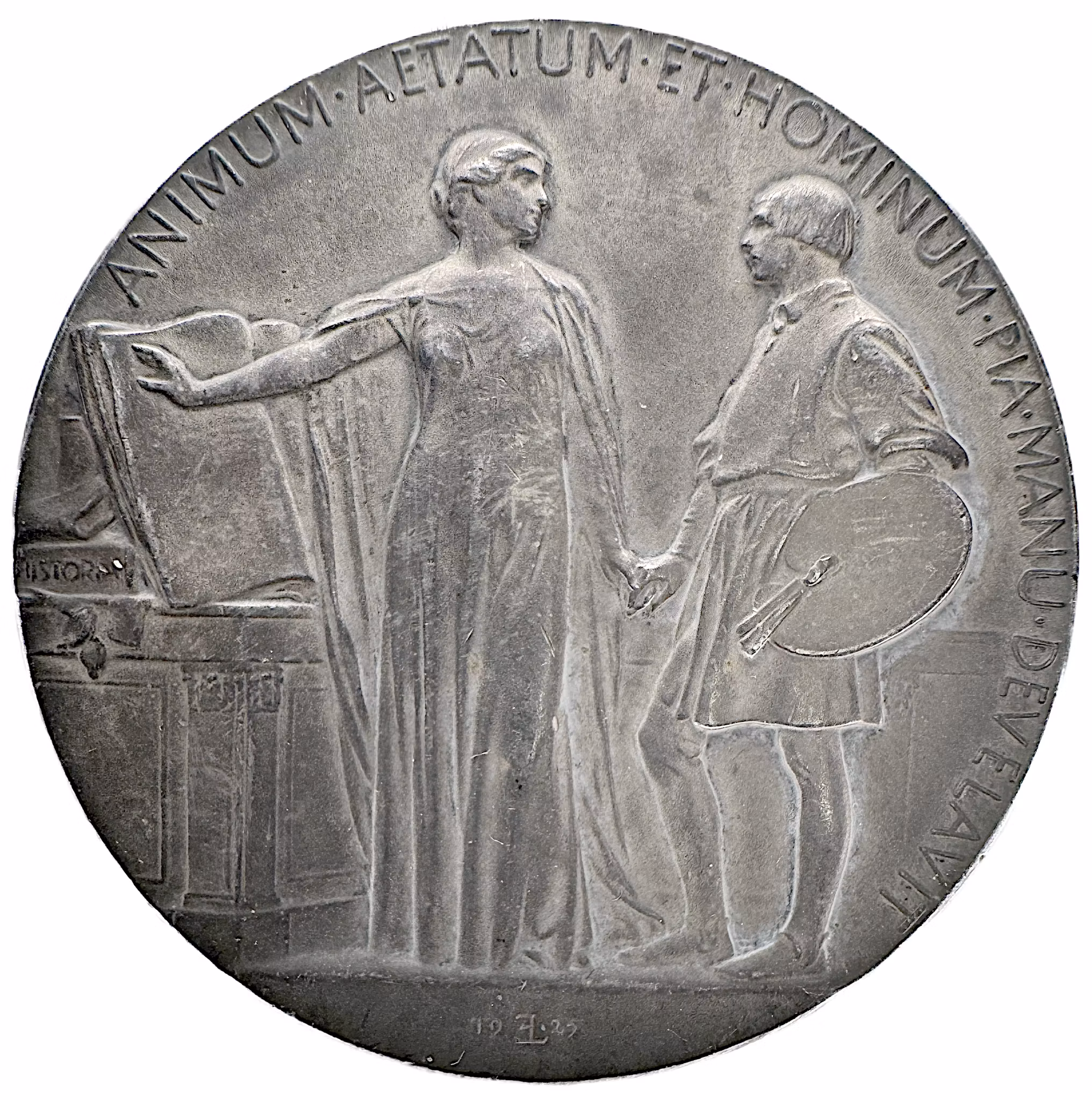 Georg von Rosen (1843–1923) – Svenska Akademiens minnespenning 1925 - Akademikern och folkuppfostraren