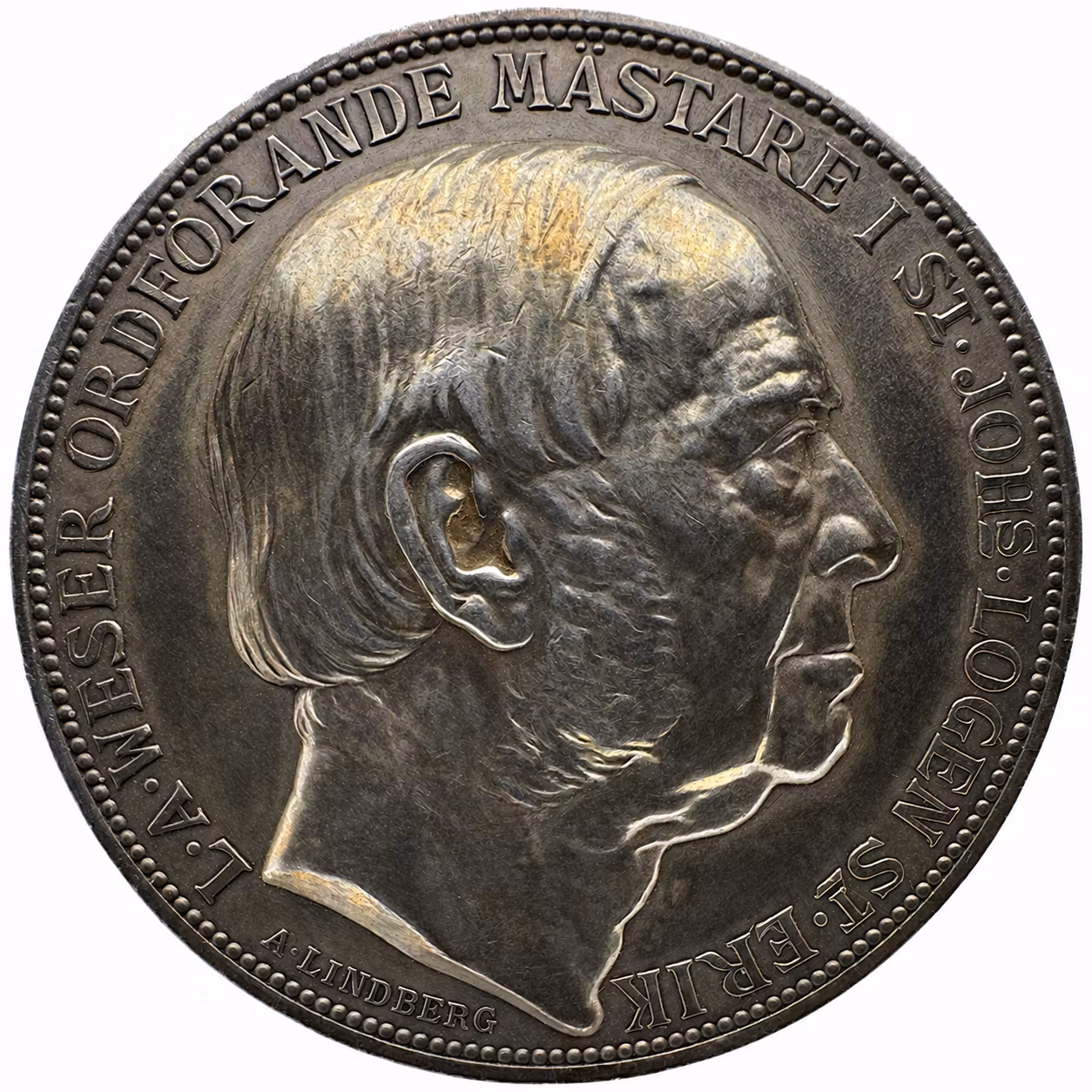 Lars August Weser (1809–1886) av Adolf Lindberg 1882 - Ämbetsmannen i huvudstaden