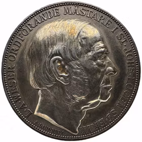 Lars August Weser (1809–1886) av Adolf Lindberg 1882 - Ämbetsmannen i huvudstaden