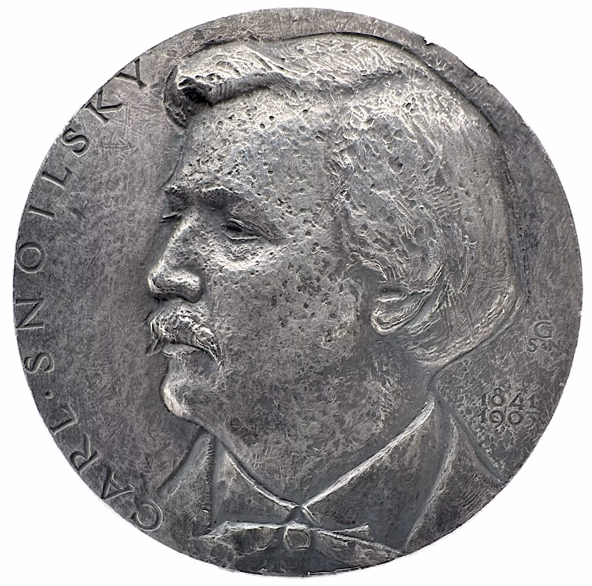 Carl Snoilsky (1841-1905), formgiven av Gunvor Svensson Lundkvist och utgiven av Svenska akademien 1974