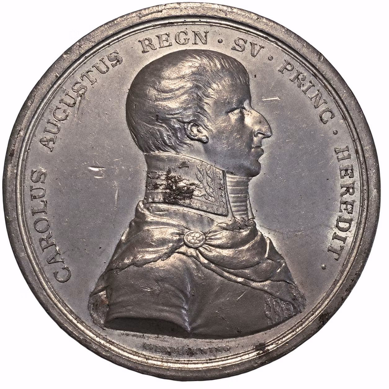 Kronprinsen Karl Augusts död på Qvidinge hed i skåne den 28 maj 1810 av Carl Enhörning  - RR - Ett tragiskt slaganfall och en grusad framtid