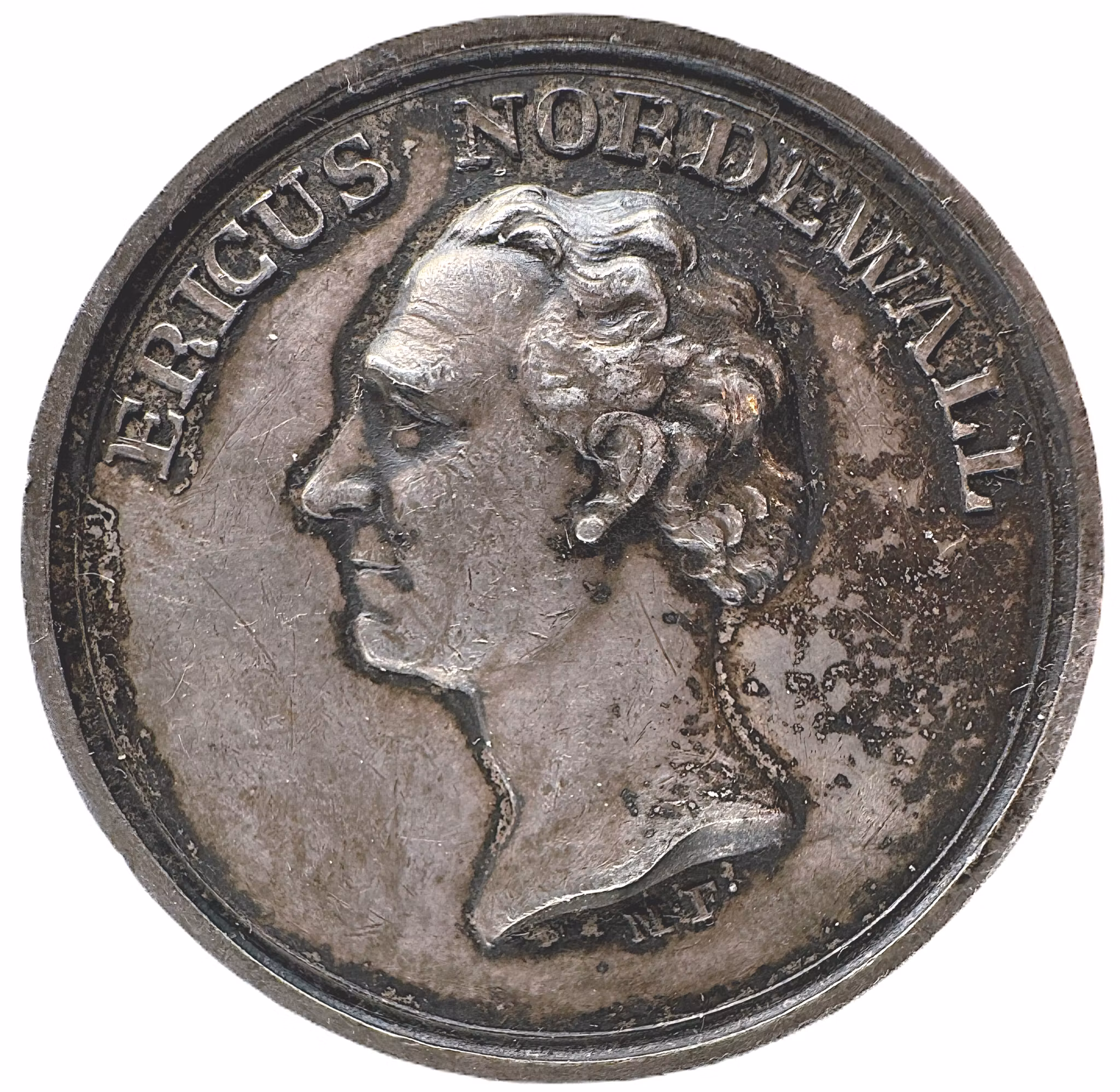 Erik Nordewall (1753-1835) utgiven av Vetenskapsakademien 1836, graverad av av Mauritz Frumeri