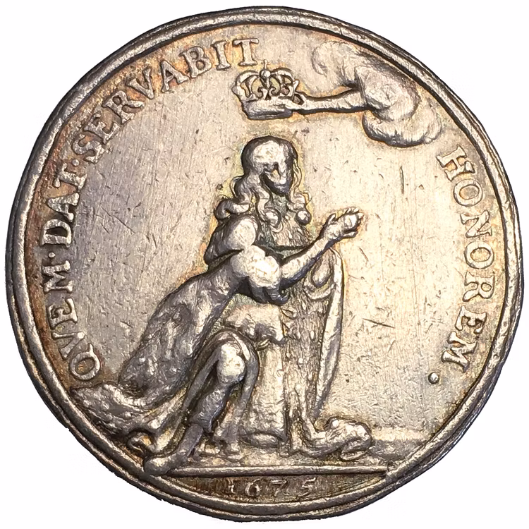 Karl XI:s kröning 1675 av Arvid Karlsteen