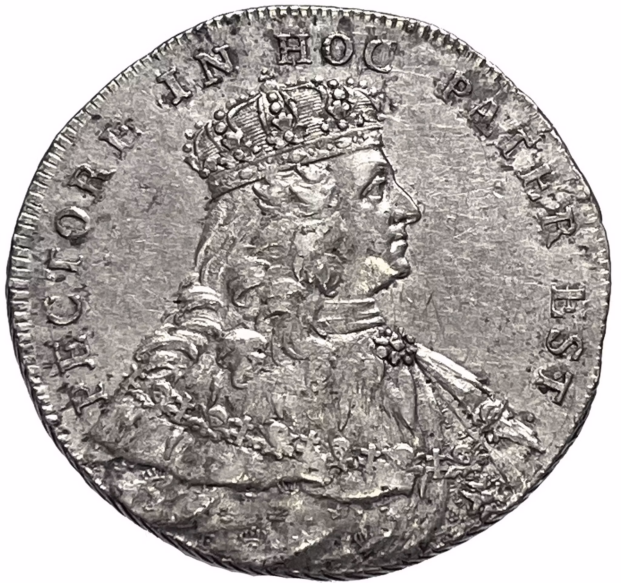 Adolf Fredrik - 2 Mark 1751 - Kastmynt till konungens kröning - Kröningen och kastmyntens politiska budskap