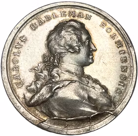 Carl Hårleman (1700–1753) – Arkitekten bakom Sveriges rokoko – Minnesmedalj vid hans död 1753 – RR