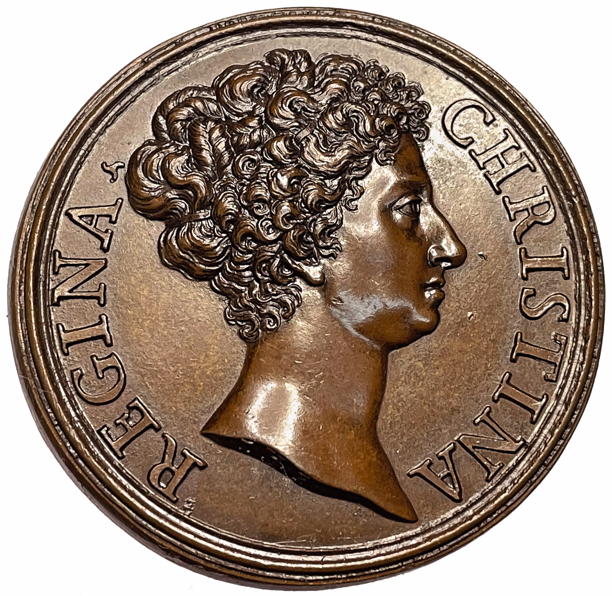 Kristina i Rom 1680 av Hamerani - Vackert exemplar
