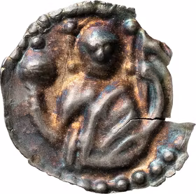 Knut Eriksson (1167–1196) för Svealand (Sigtuna?) - RR - Ett tillfälle för samlaren av sällsynta tidiga och ikoniska medeltida mynt. Ex Ahlström - Maktens återkomst och den medeltida statens fundament i silver