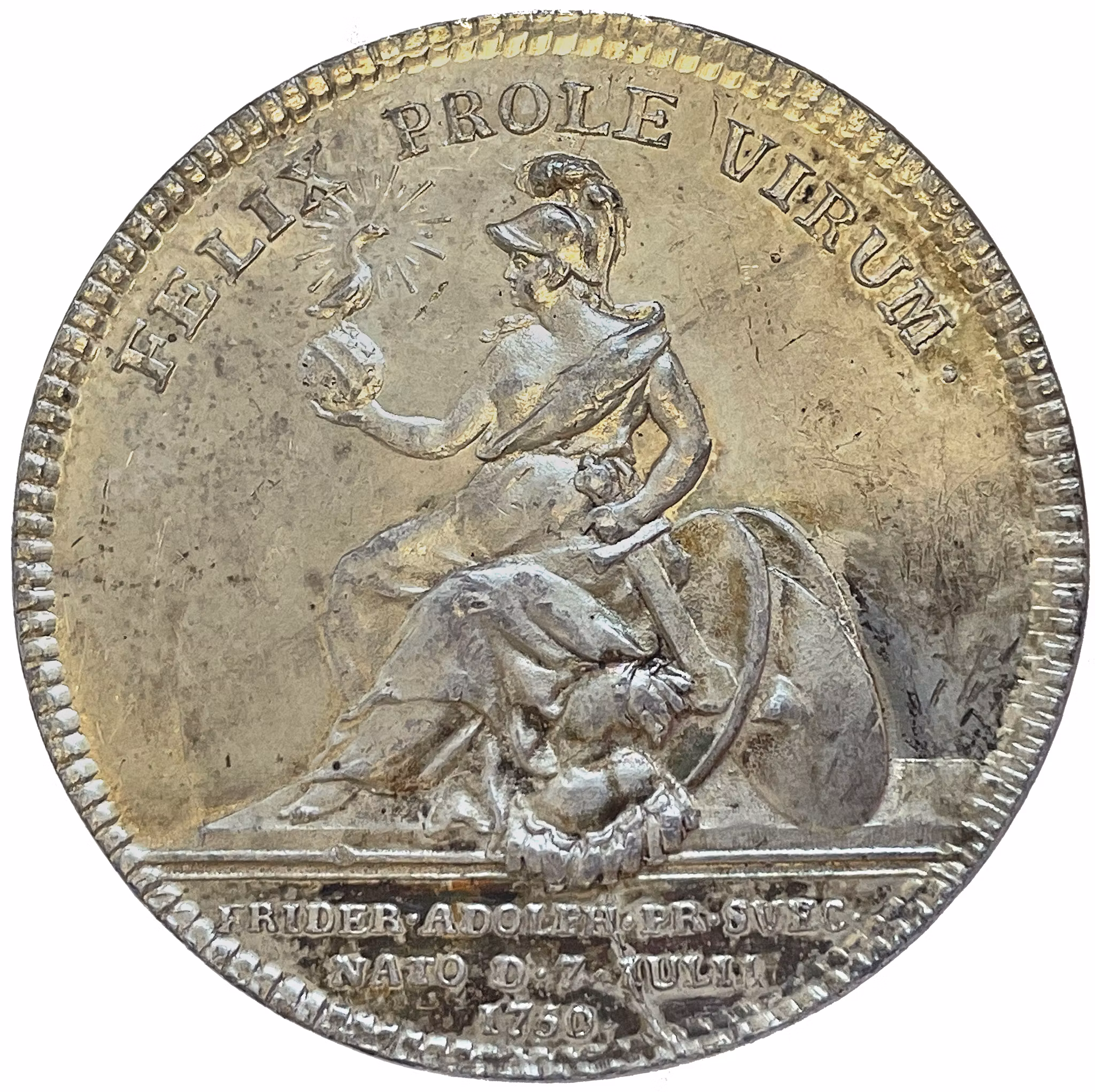 Tronföljarens tredje son Fredrik Adolfs födelse på Drottningholm den 7 juli 1750 - En dynasti slår rot: Furstlig avkomma och nationell trygghet