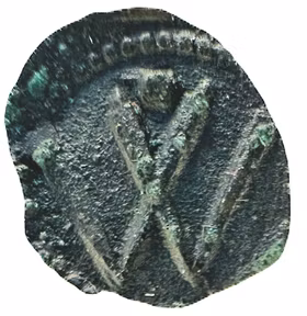Gotland, Visby - Period III cirka 1290 - cirka 1450 - Härligt skarp prägling - Ett tecken från Östersjöns handelscentrum