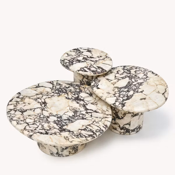 Agnes Coffee Table Medium Calacatta Viola
