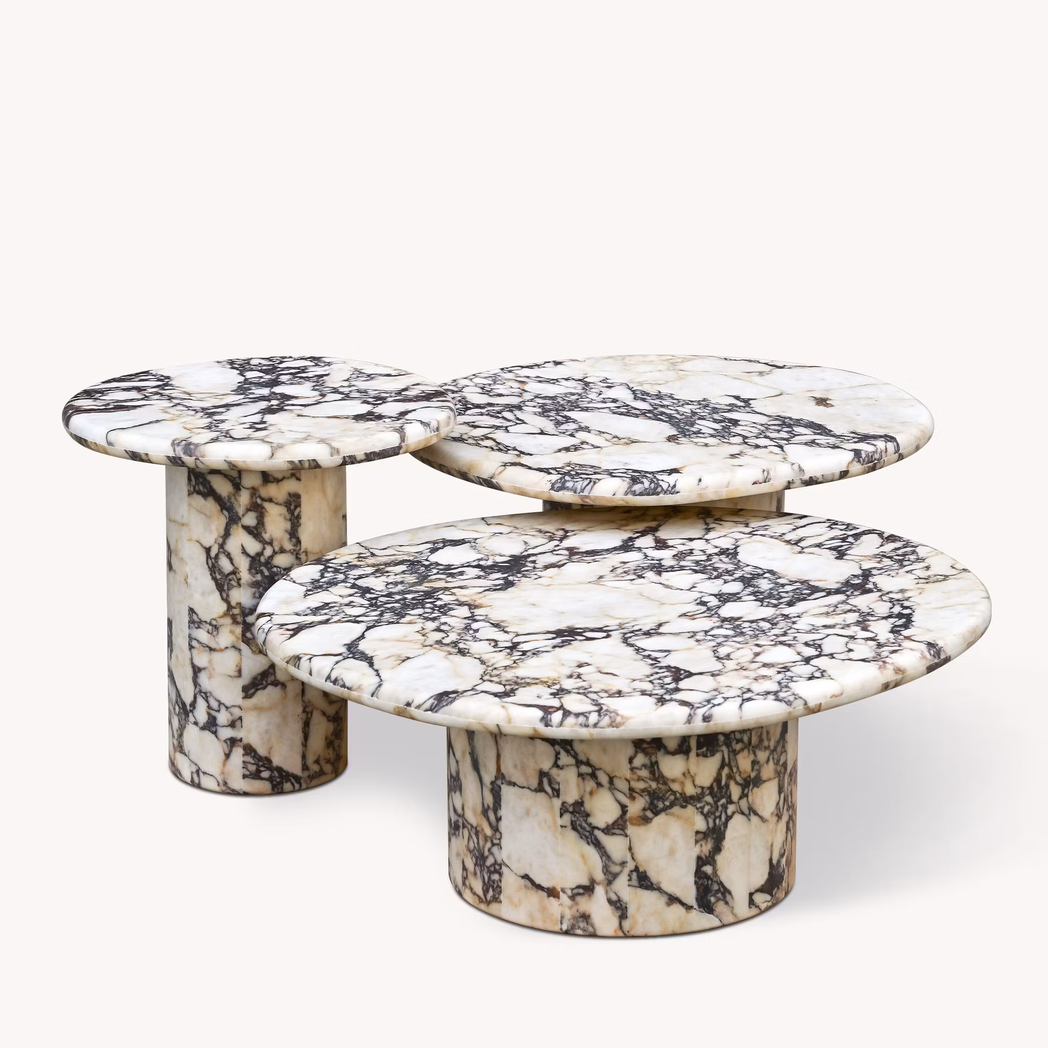 Agnes Coffee Table Medium Calacatta Viola
