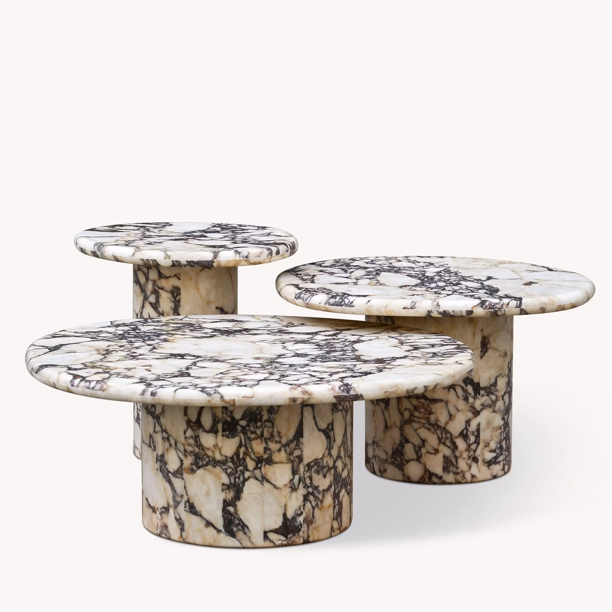 Agnes Coffee Table Medium Calacatta Viola