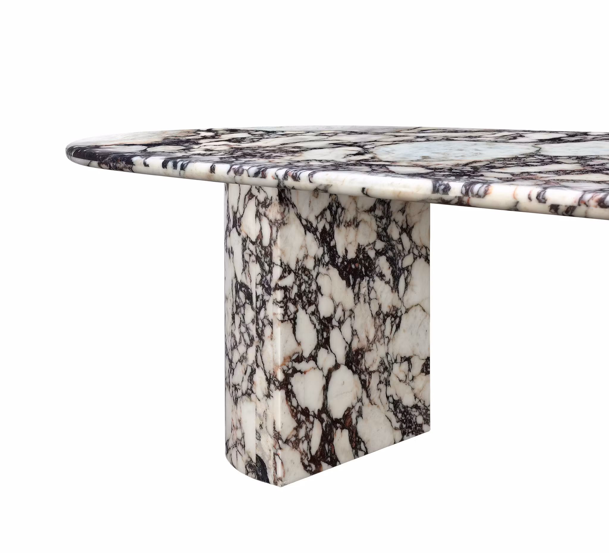 Kelly Dining Table 240cm Calacatta Viola