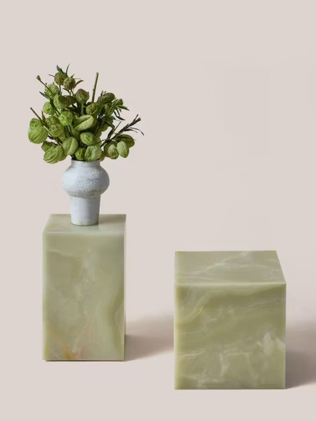 Flair Cube Jade Green Onyx
