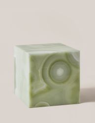 Flair Cube Light Green Onyx