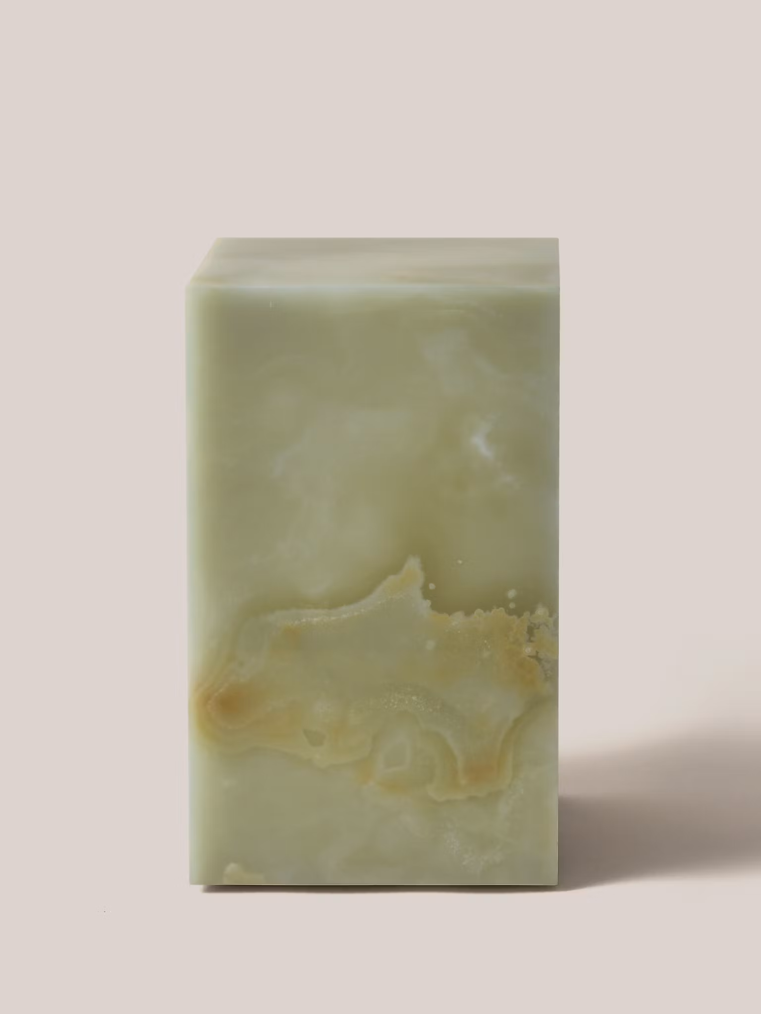 Flair Pedestal  Jade Green Onyx