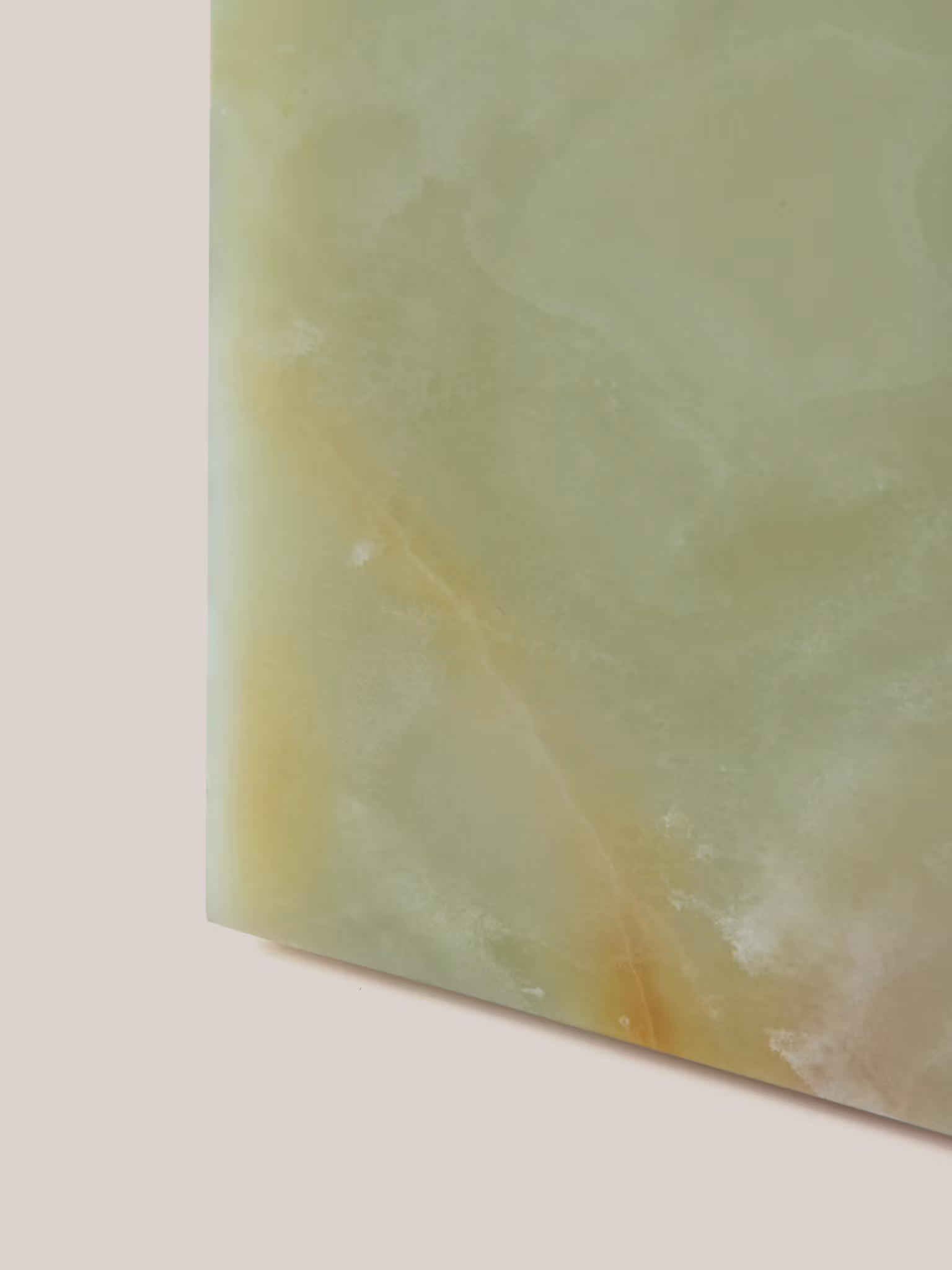 Flair Pedestal  Jade Green Onyx