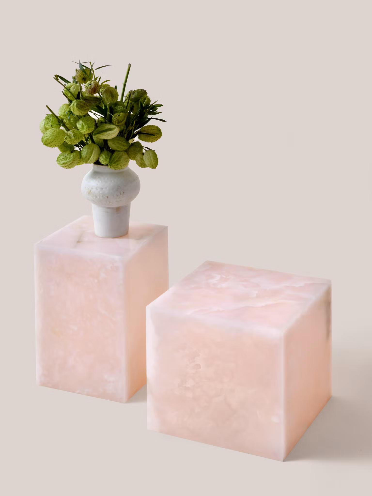 Flair Cube Pink Onyx