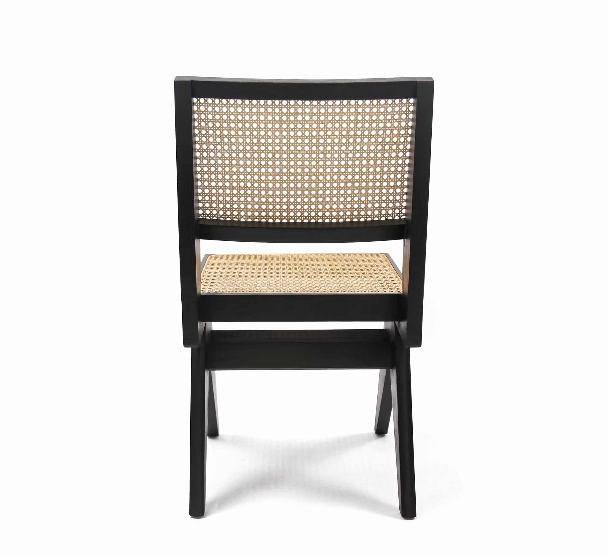 Armless Dining Chair Black