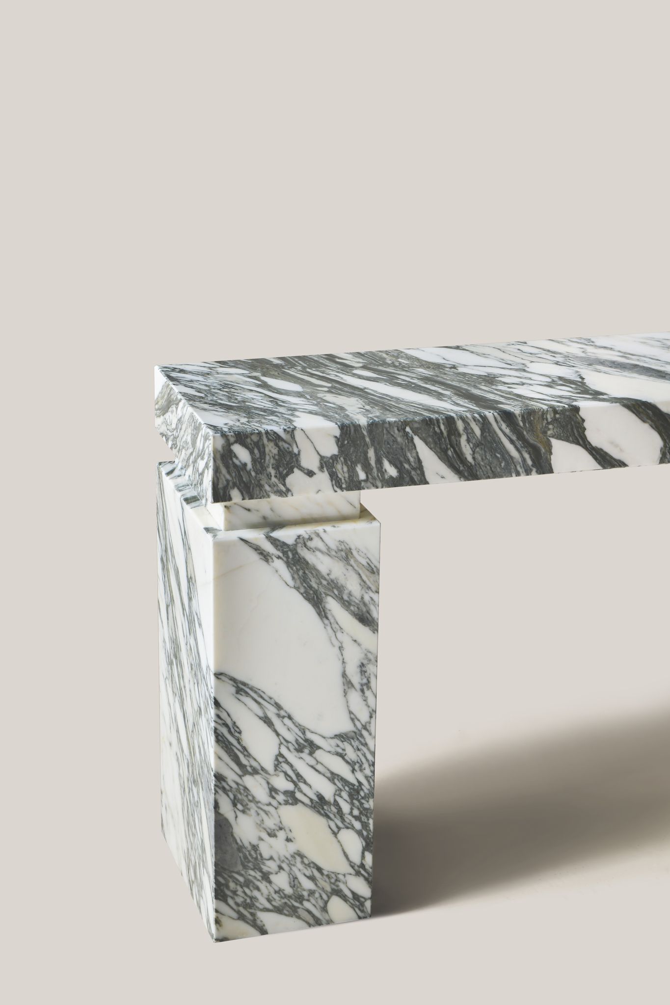 Harper Console Table 120cm Arabescato