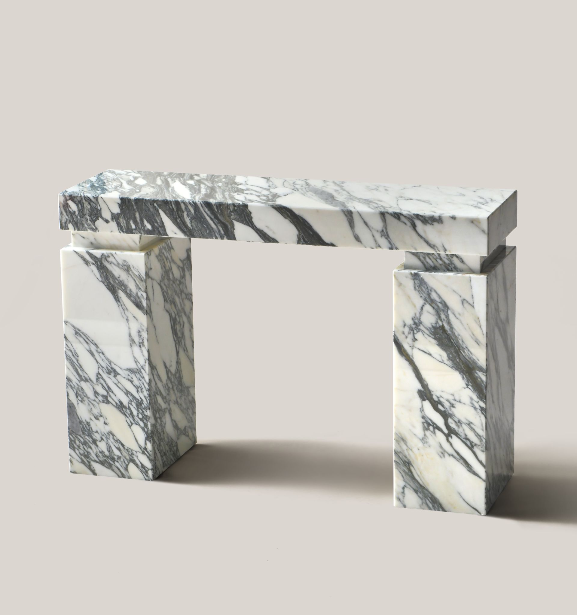 Harper Console Table 120cm Arabescato
