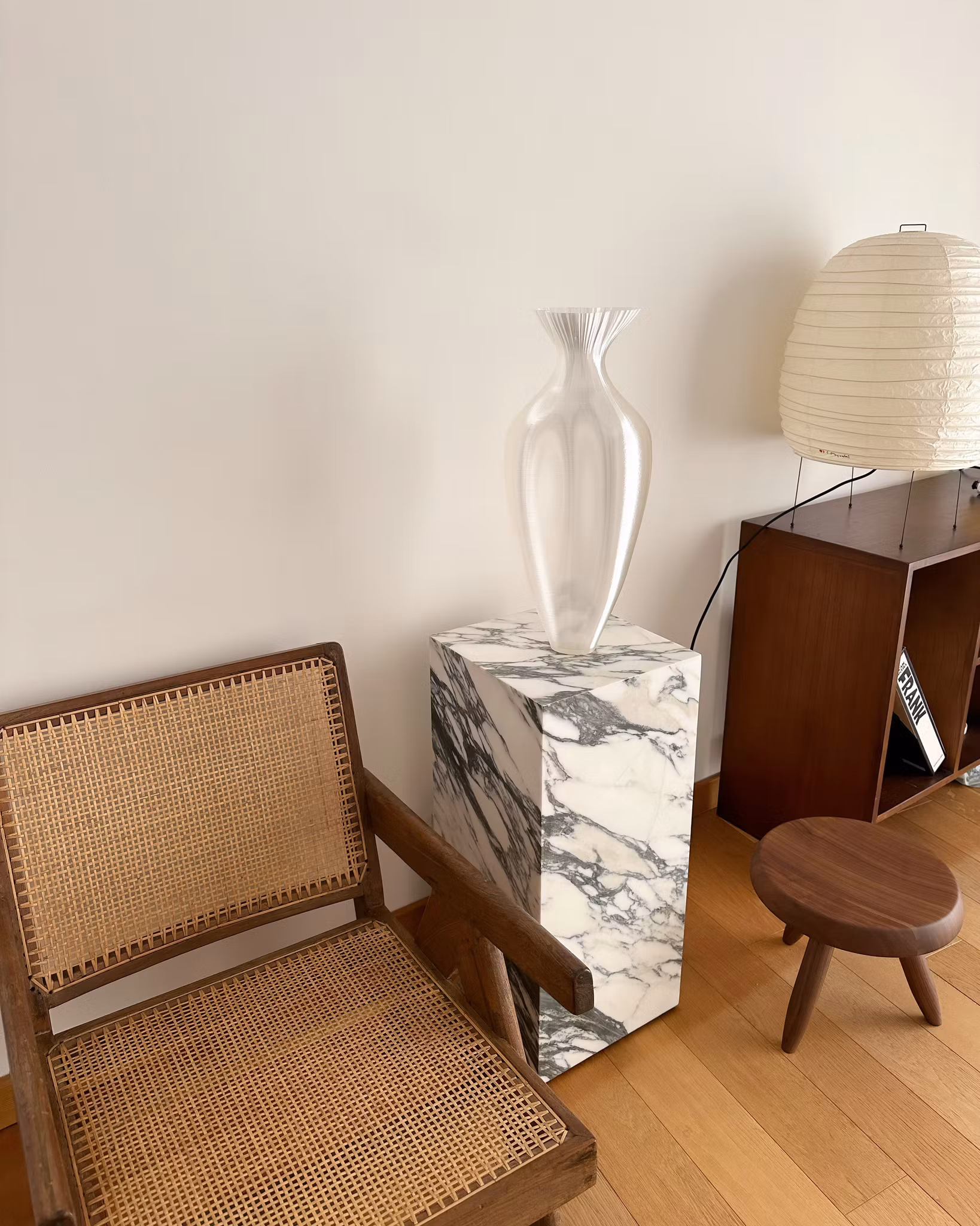 Flair Pedestal Arabescato 65cm