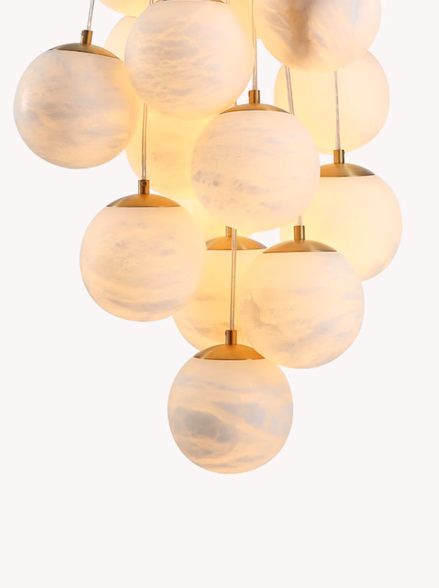 ASPEN 13 chandelier alabaster
