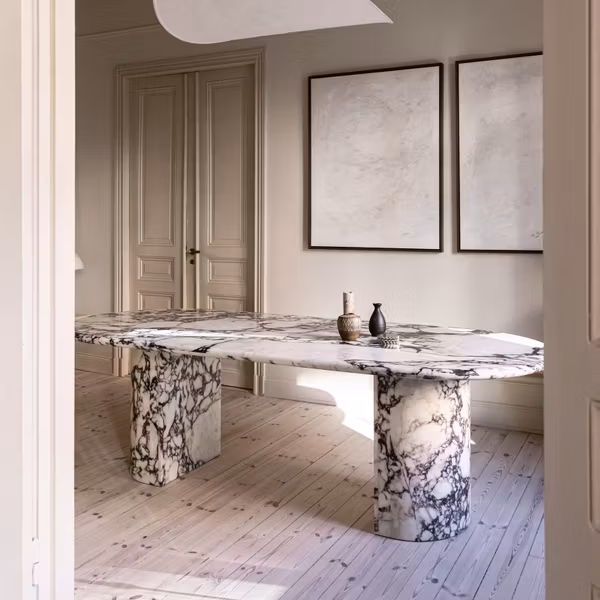 Kelly Dining Table 240cm Calacatta Viola