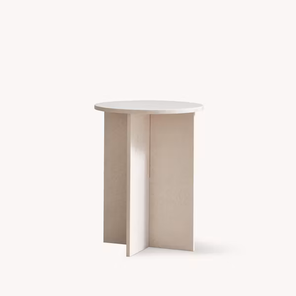 COMO Side Table Cream