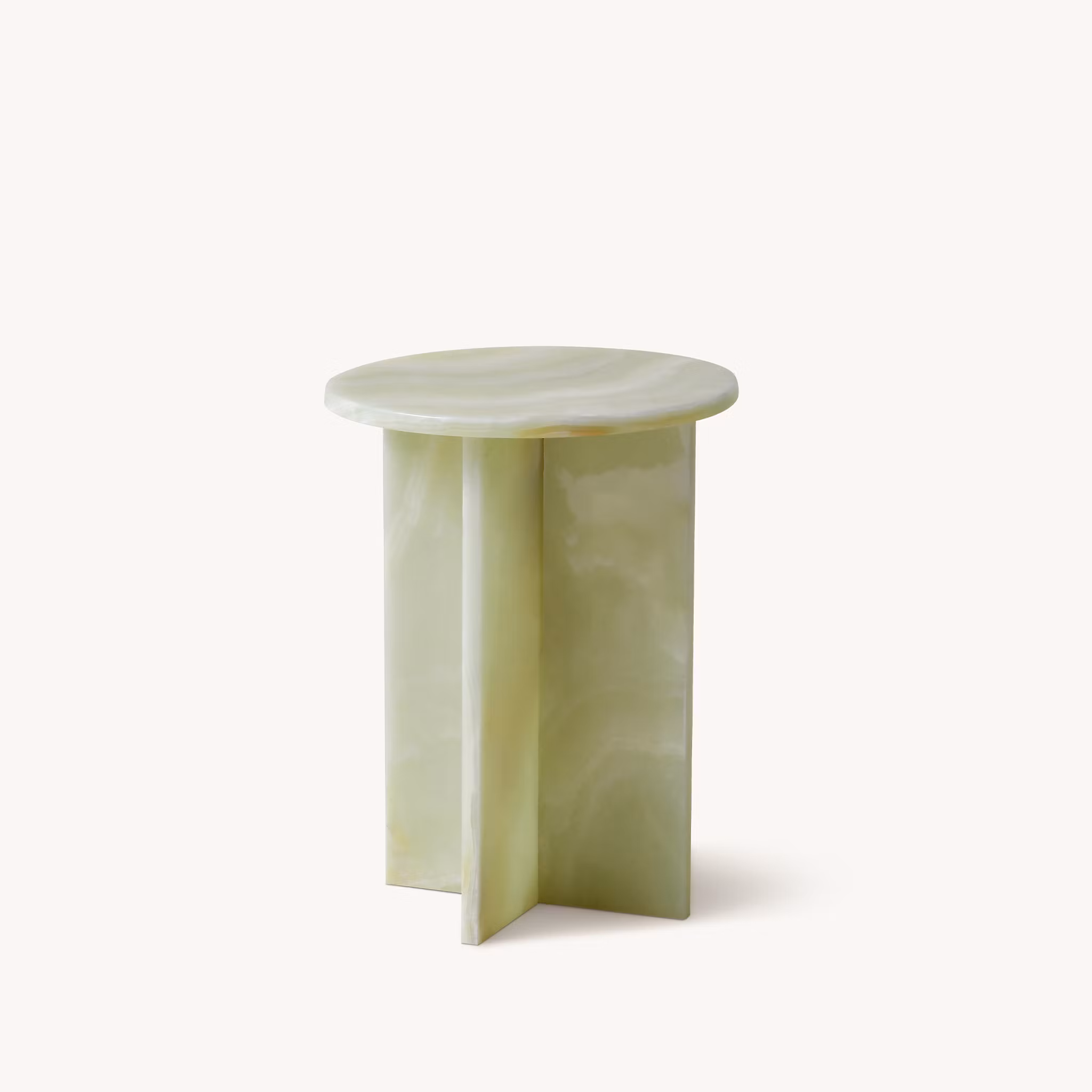 COMO Side Table Green Onyx