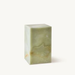 Flair Pedestal  Jade Green Onyx