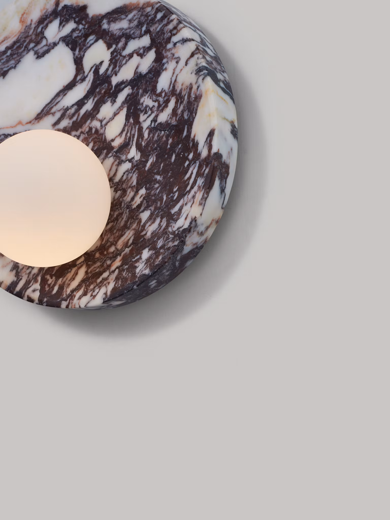 Cleo Sconce Calacatta Viola