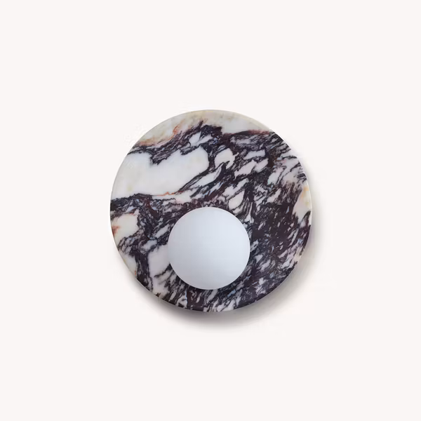 Cleo Sconce Calacatta Viola