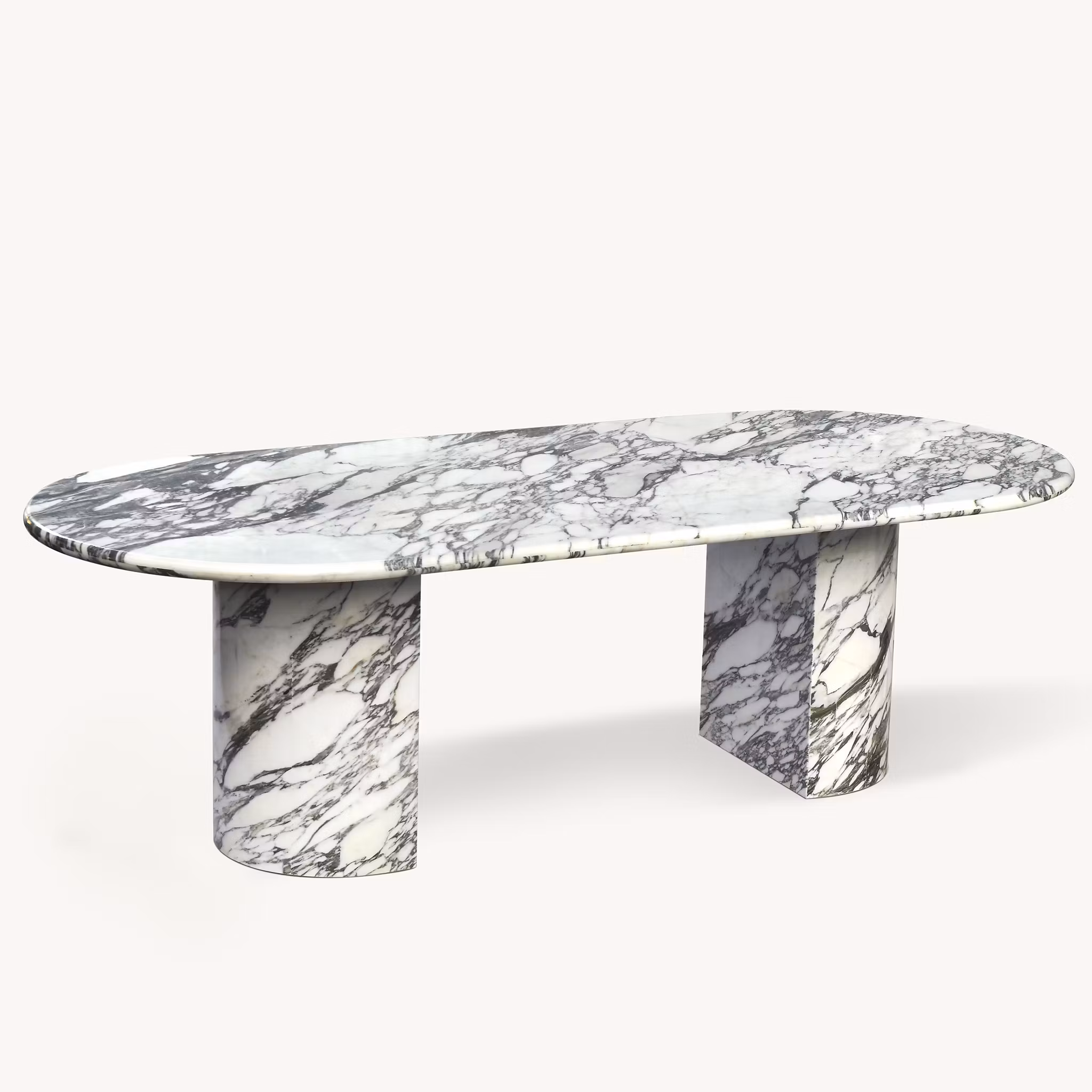 Kelly dining table 240cm Arabescato