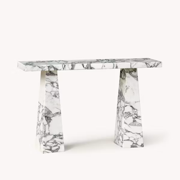 GIA Console Table Arabescato