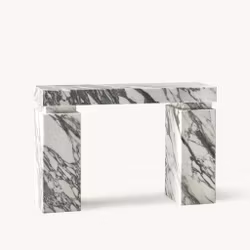 Harper Console Table 120cm Arabescato