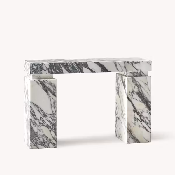 Harper Console Table 120cm Arabescato
